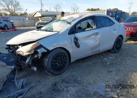 2018 Toyota Corolla Le из США, поврежденный, VIN 2T1BURHE4JC990918